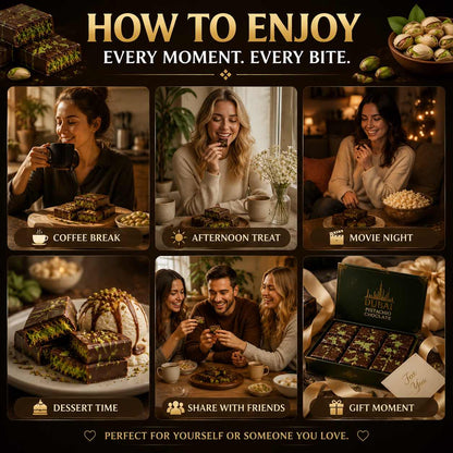 Dubai Pistachio Chocolate Bar with Creamy Pistachio Filling & Crispy Knafeh – Premium Luxury Chocolate Gift-WH